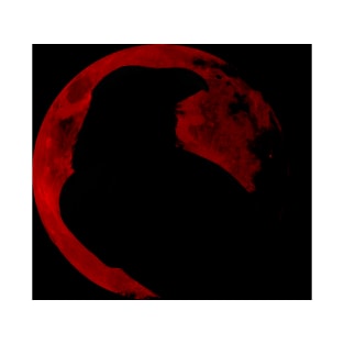 Blood Moon Raven T-Shirt