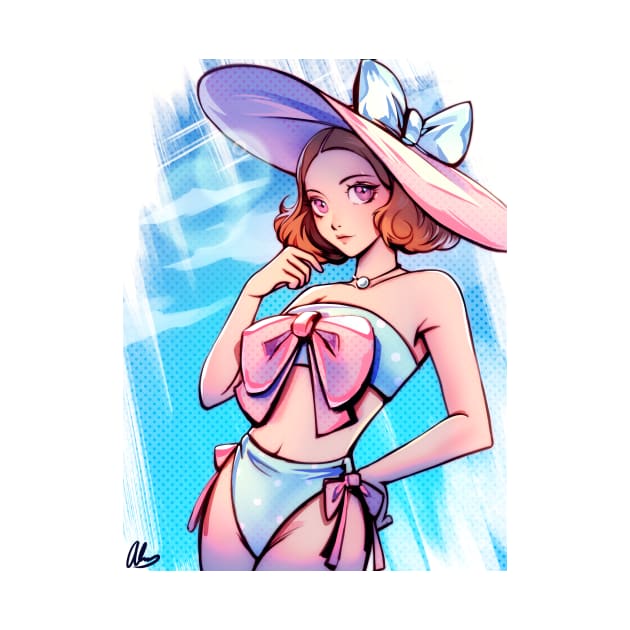 Swimsuit Haru by alinalal