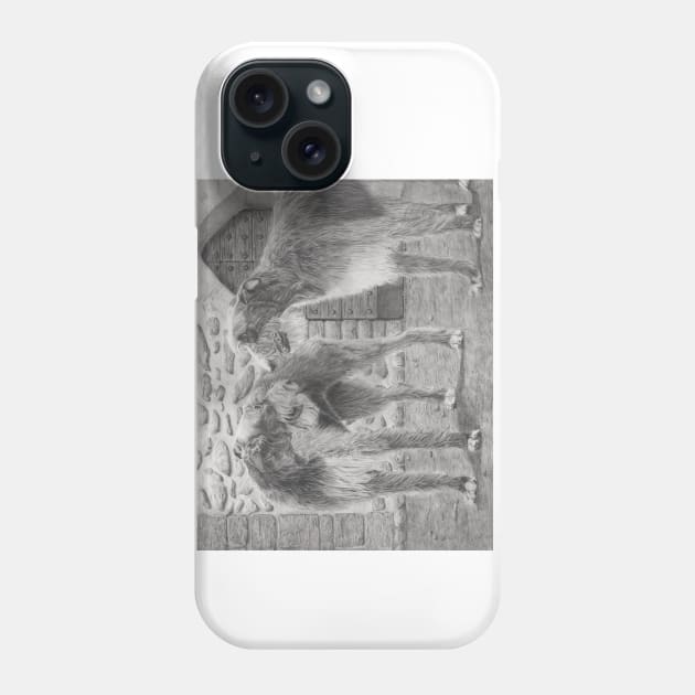 Irish Wolfhound - Gentle Giants Phone Case by doggyshop