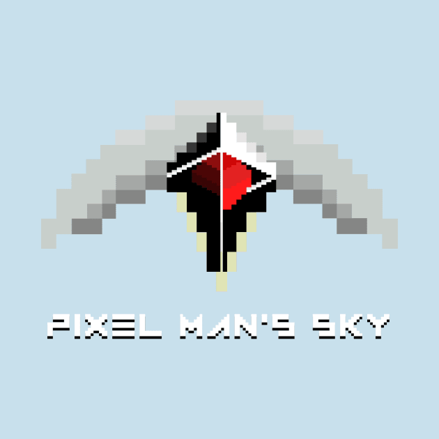 Pixel Man's Sky by AngoldArts