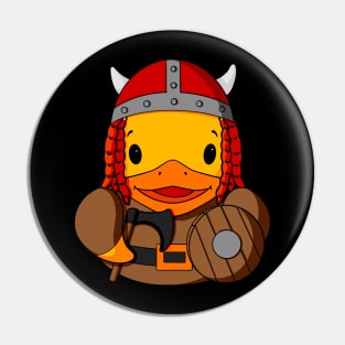 Viking Rubber Duck Pin