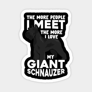 Giant Schnauzer Dog Lover Gift Magnet