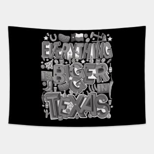 Everything is bigger in Texas Tapestry