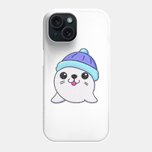 Kawaii Winter Seal Phone Case