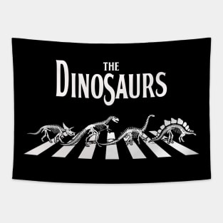 Retro Funny Dinosaur Tapestry