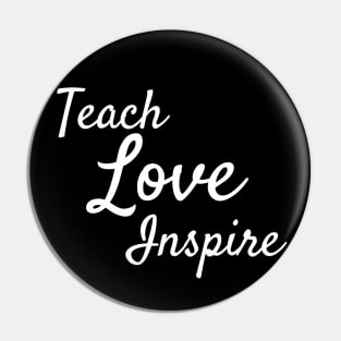 Inspiring teacher quote/gift/present Pin