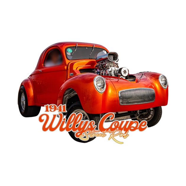 1941 Willys Coupe Street Rod by Gestalt Imagery