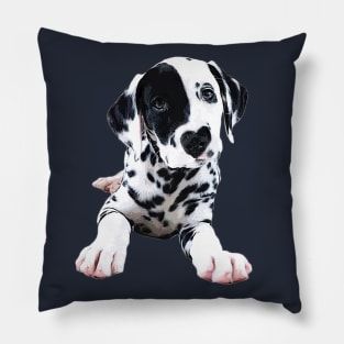 Dalmatian Puppy Dog Pillow