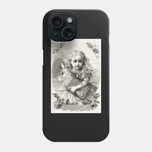 Victorian Child Christmas Presents 1862 Phone Case