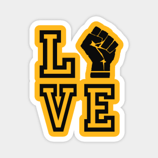 Love Black Lives Matter Magnet