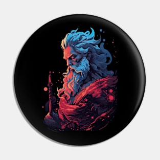 Hades the Greek God of the Dead Pin