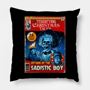 Terriying Christmas Tales Pillow