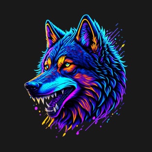 Colorful Wolf T-Shirt