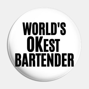 Bartender Pin