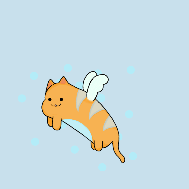 Bubble Cat by Parleykimball