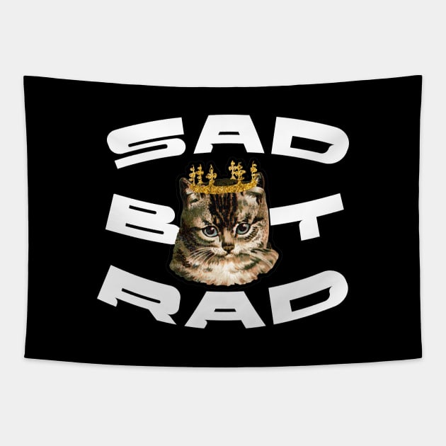 Sad But Rad Tapestry by gisselbatres