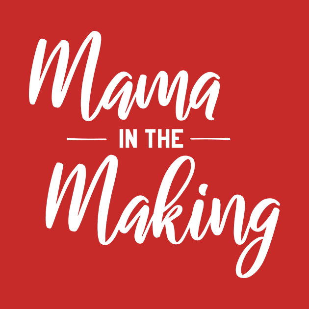 Mama in the Making Shirt by PATANIONSHOP