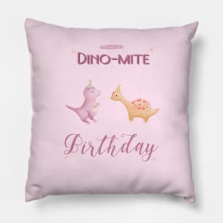 Dinosaur birthday Pillow