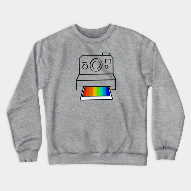 polaroid crewneck sweatshirt