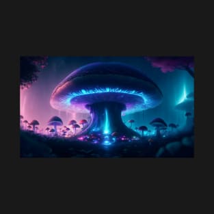 Fantasy mushroom cinematic light T-Shirt