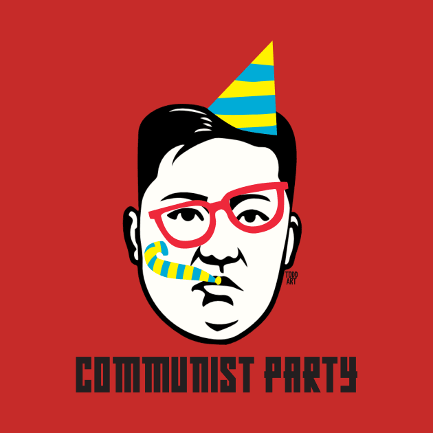 COMMUNIST PARTY by toddgoldmanart