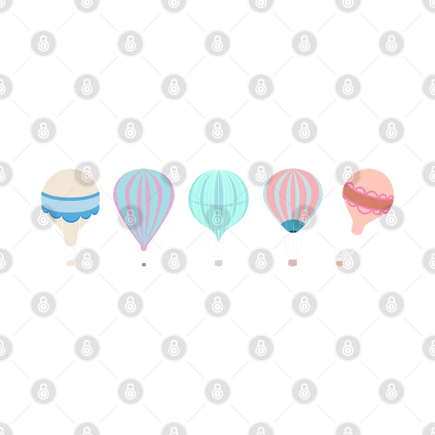 Hot Air Balloons by THP Creative