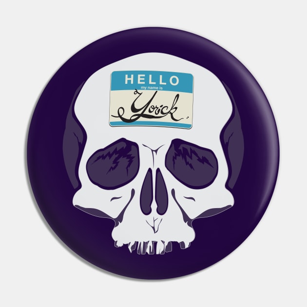 Hello Yorick - Classic Lighting Pin by jacisjake