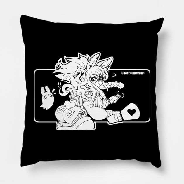 Ghost Hunter Bun Pillow by CrypticCoffin