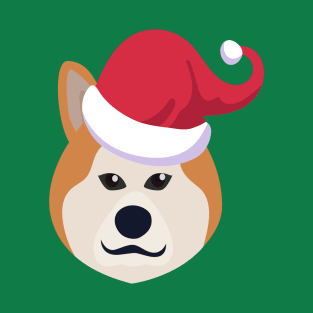 Funny Akita Inu Dog Christmas 2020 Dog Lover Christmas T-Shirt