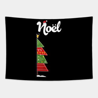 Joyeux Noël Matching Sweatshirt Tapestry