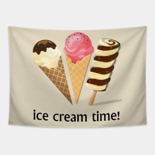 Ice Cream Time! Tapestry