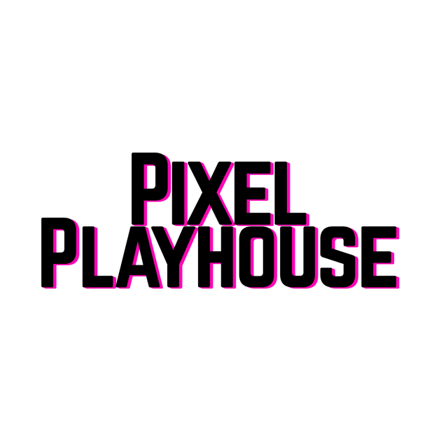 Pixel Playhouse Black Logo by Pixel Playhouse