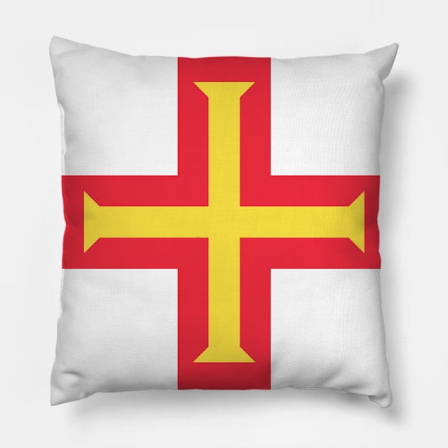 Guernsey Pillow by Wickedcartoons