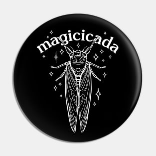 Magicicada - White Pin