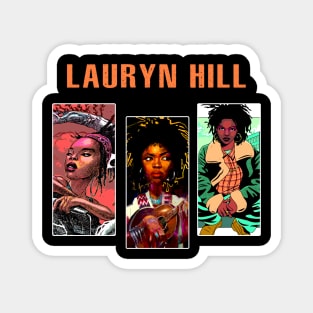 Fu Gee La Relive the Fugees Era on a Lauryn T Shirt Magnet