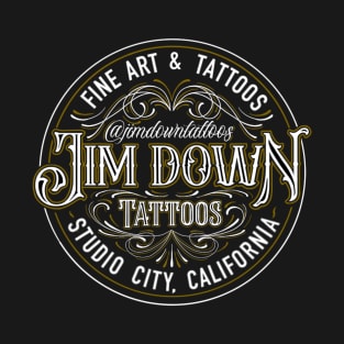 Jim Down Tattoos 2023 T-Shirt