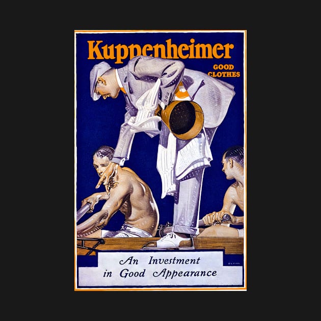 J.C. Leyendecker 1920s Kuppenheimer Ad by Donkeh23