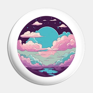 Valley of Clouds Pin