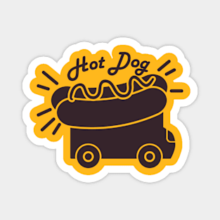 Hot Dog Magnet