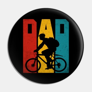 Cycling Dad | Bike Rider & Cyclist Father's Day Funny Pin