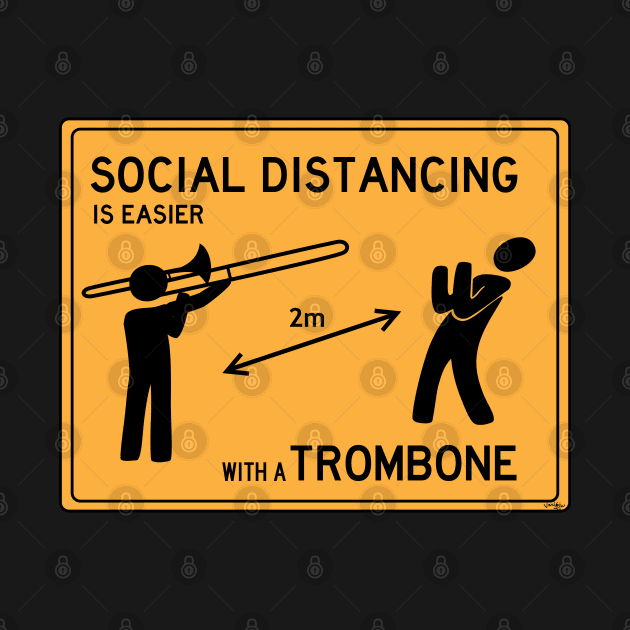 Socially Distant Trombone by SnakeNotes