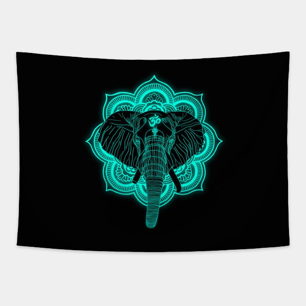 Ganesha Tapestry by ewdondoxja