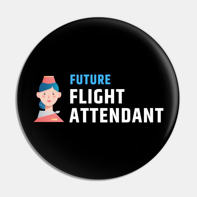 Future Flight Attendant (Cabin Crew) Pin by Jetmike