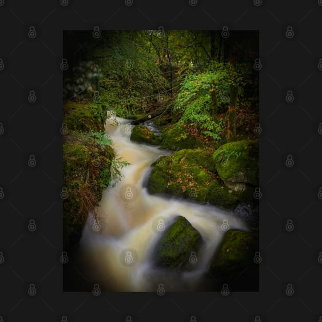 Lake District Waterfall by Graz-Photos