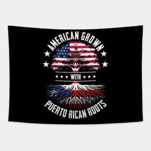 American with Puerto Rican Roots Tapestry