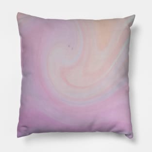 Watercolor orange, purple and pink Pattern watercolour painting Pillow