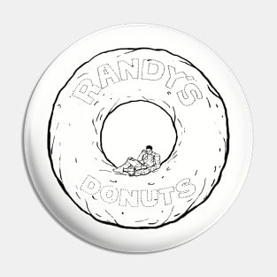 Tony on a donut 02 Pin