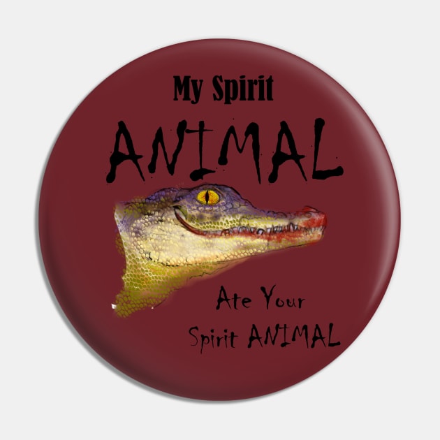 Spirit Animal Pin by theerraticmind