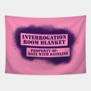 Interrogation Room Blanket! Tapestry