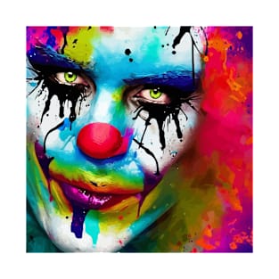 Clown vector art T-Shirt